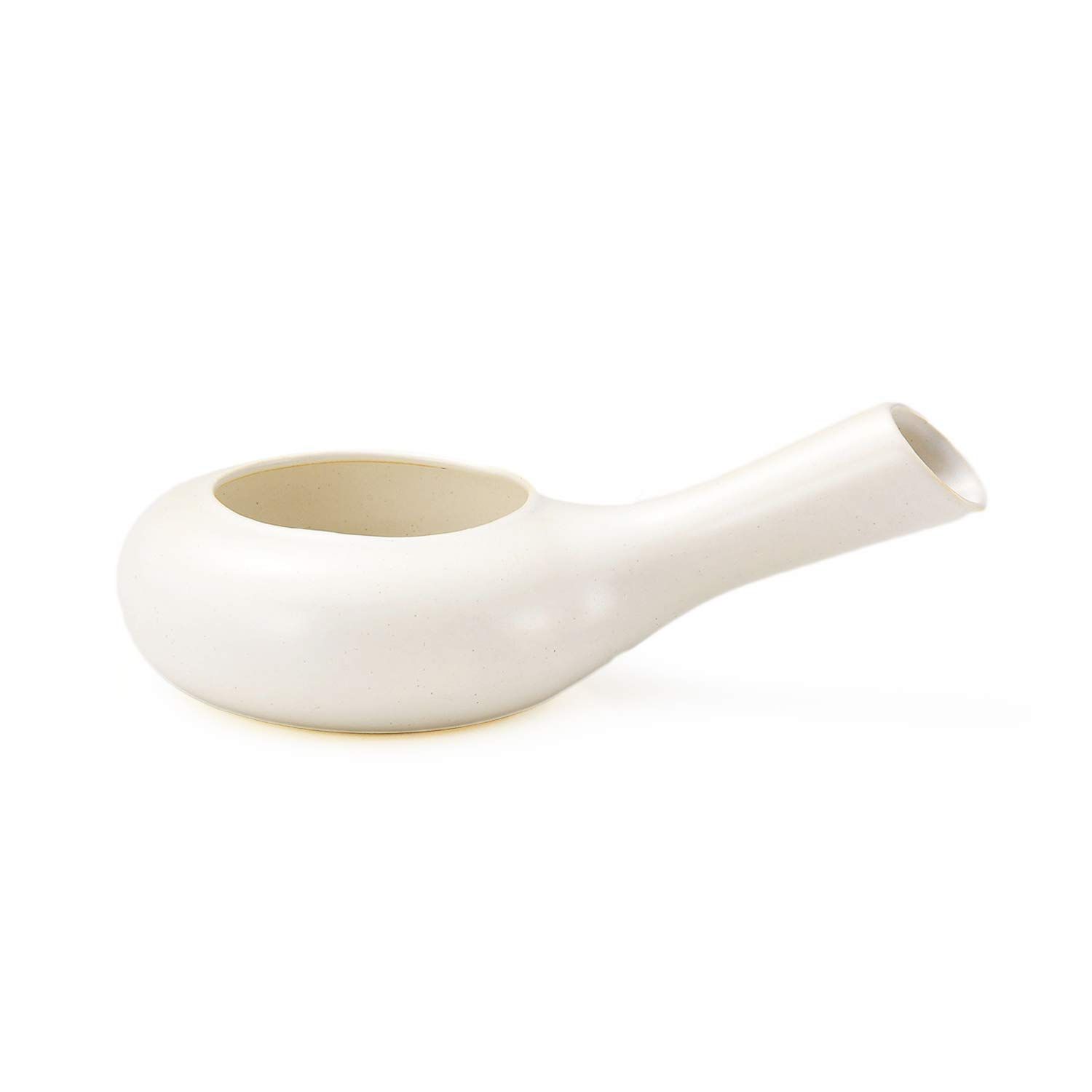 新品 常滑焼 富仙 ほうじ器 白 Y1068