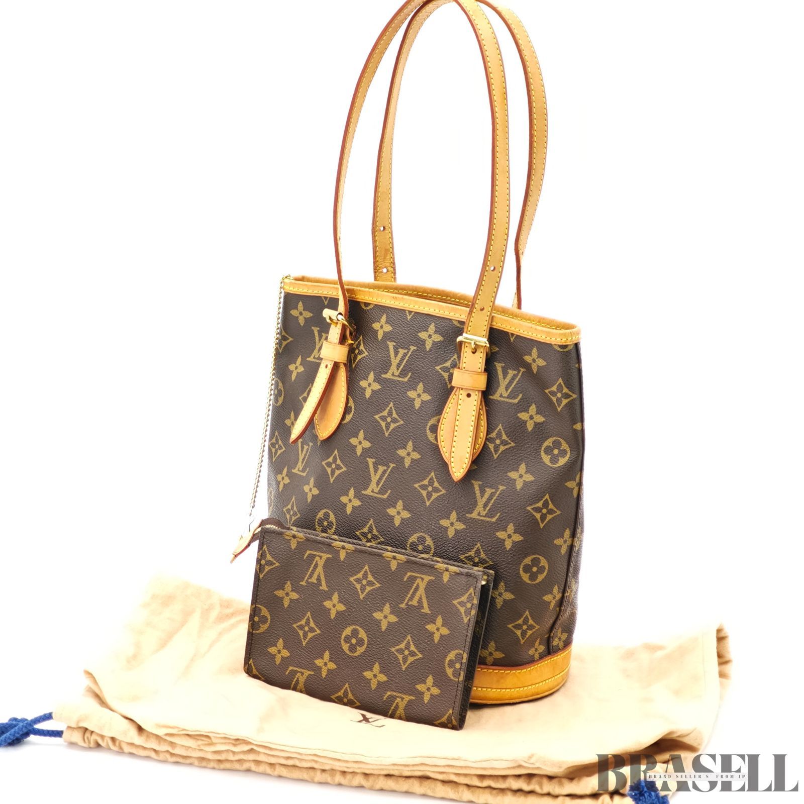 LOUIS VUITTON バケットPM M42238 バッグ トートバッグ 大容量 