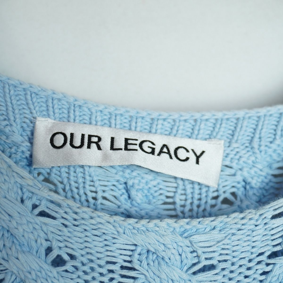正規 25SS OUR LEGACY アワーレガシー PLEASER TANK / NATURAL DYE SKY 