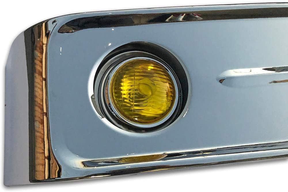 汎用 バス バンパー レトロ オバQ メッキ バンパー 2トン 標準18000 mm