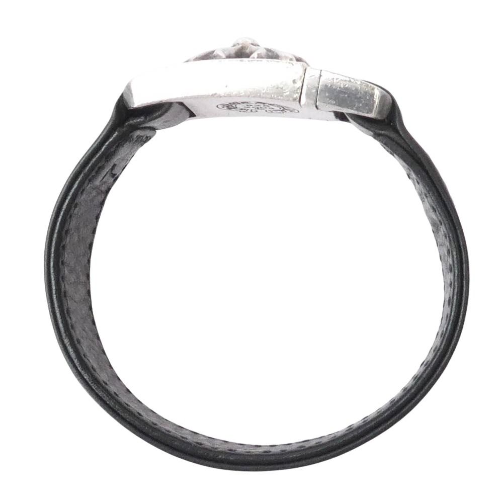 クロムハーツ ハーネスクラスプ レザーブレスレット メンズ 7 CHROME HEARTS クロムハーツ（原本無） HARNESS CLASP ハーネス
