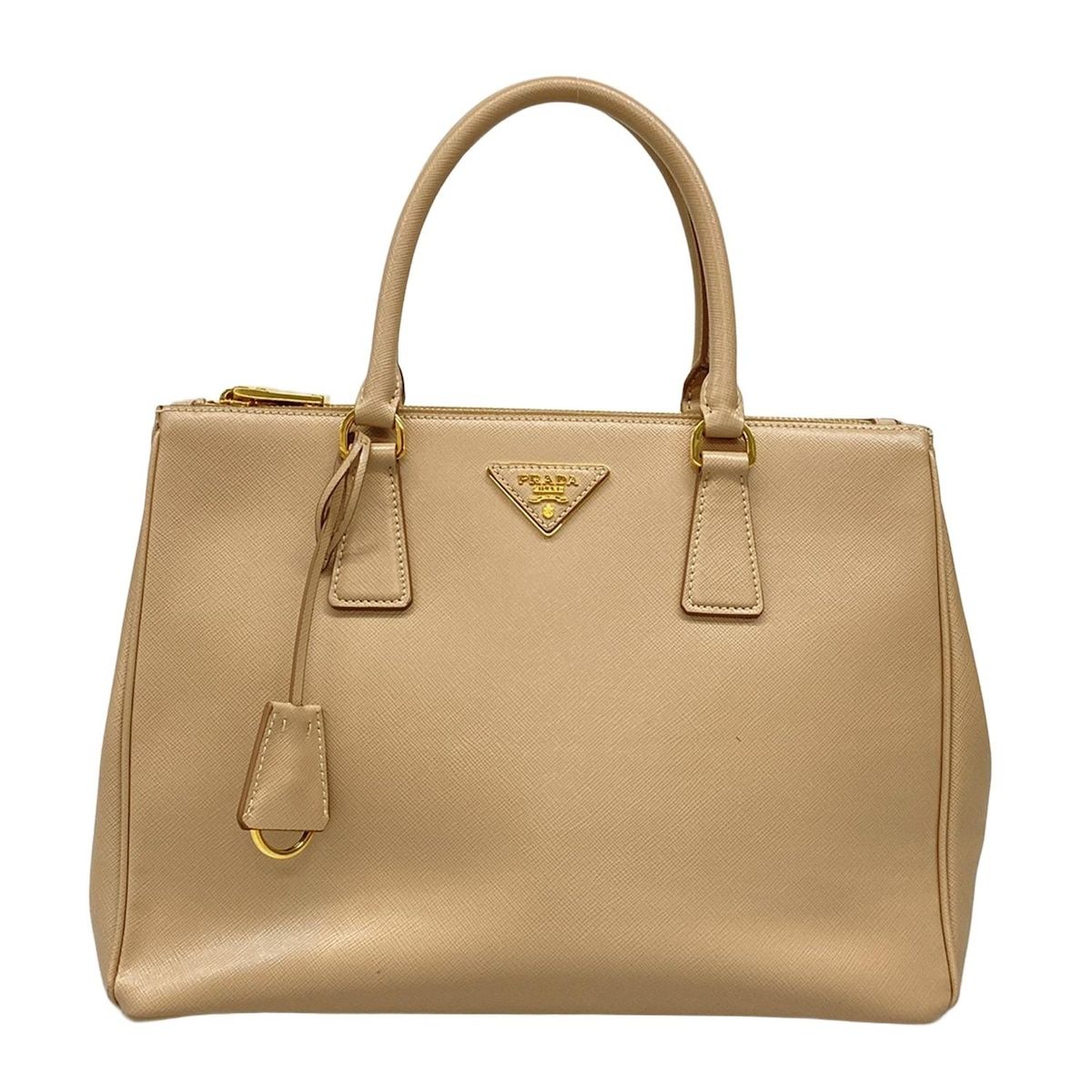PRADA(プラダ) トートバッグ ガレリアミディアムバッグ ベージュ PRADA(プラダ) トートバッグ ガレリアミディアムバッグ ベージュ