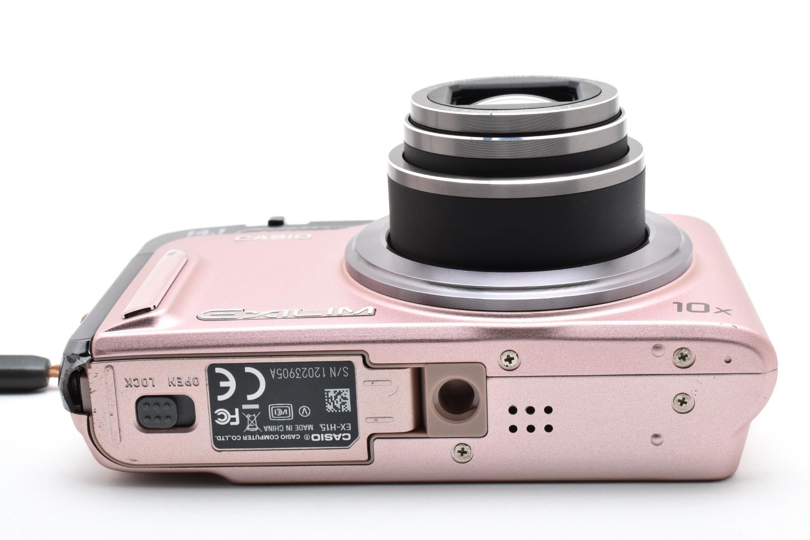 □ 美品 □ カシオ CASIO EXILIM EX-H15 ピンク 《動作確認済・付属品