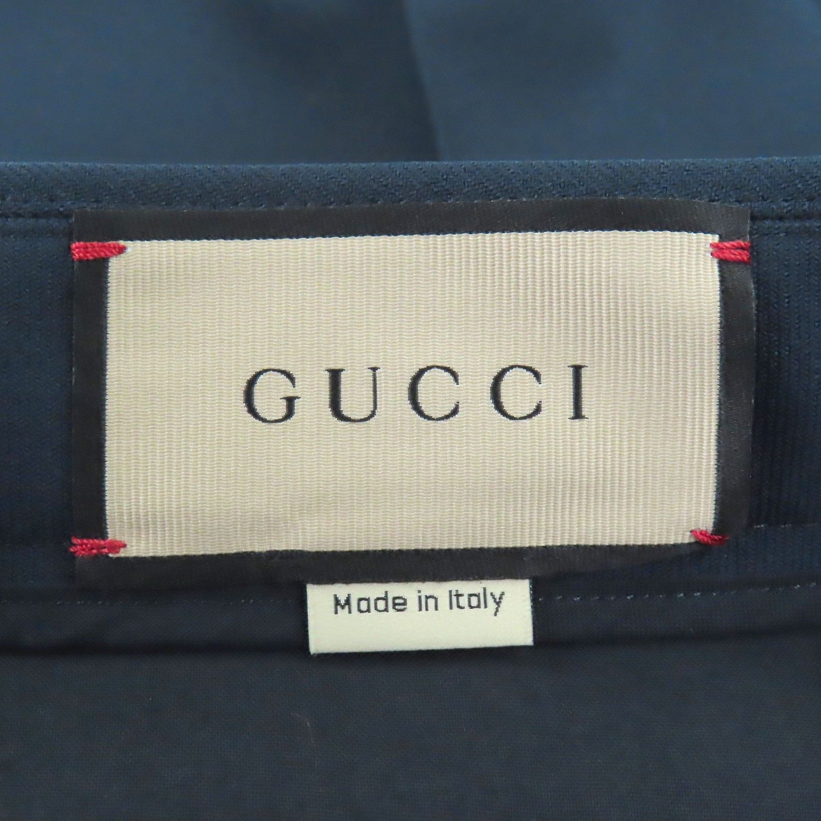 極美品□GUCCI グッチ 751788 ウェブストライプ スラックス トラウザー