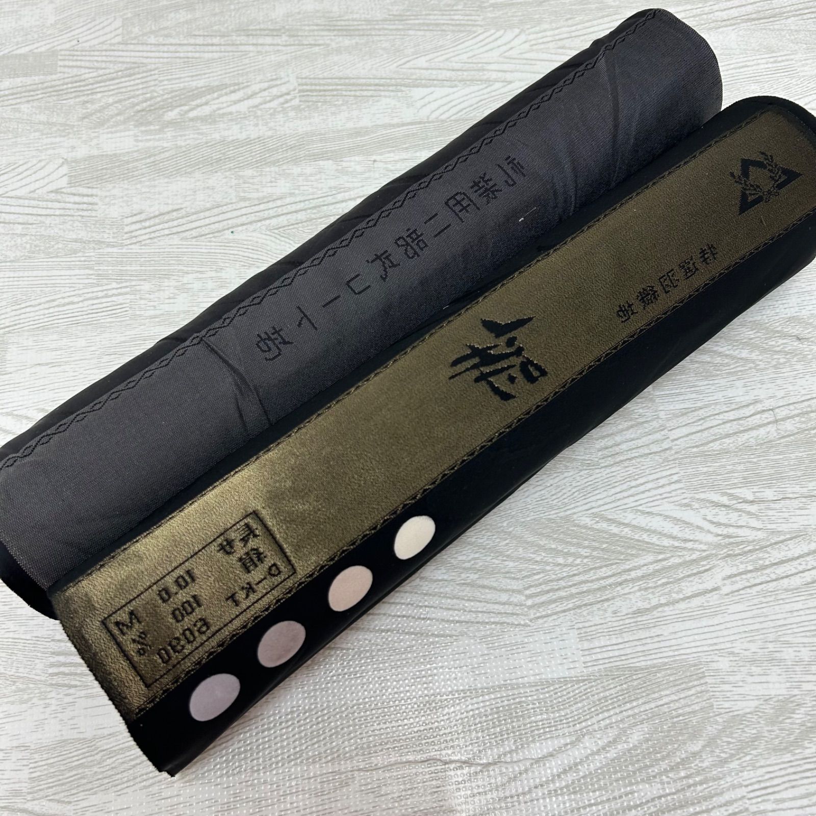 黒反物 反物 正絹 2本 まとめ売り リメイク材料 m-1243 - メルカリ