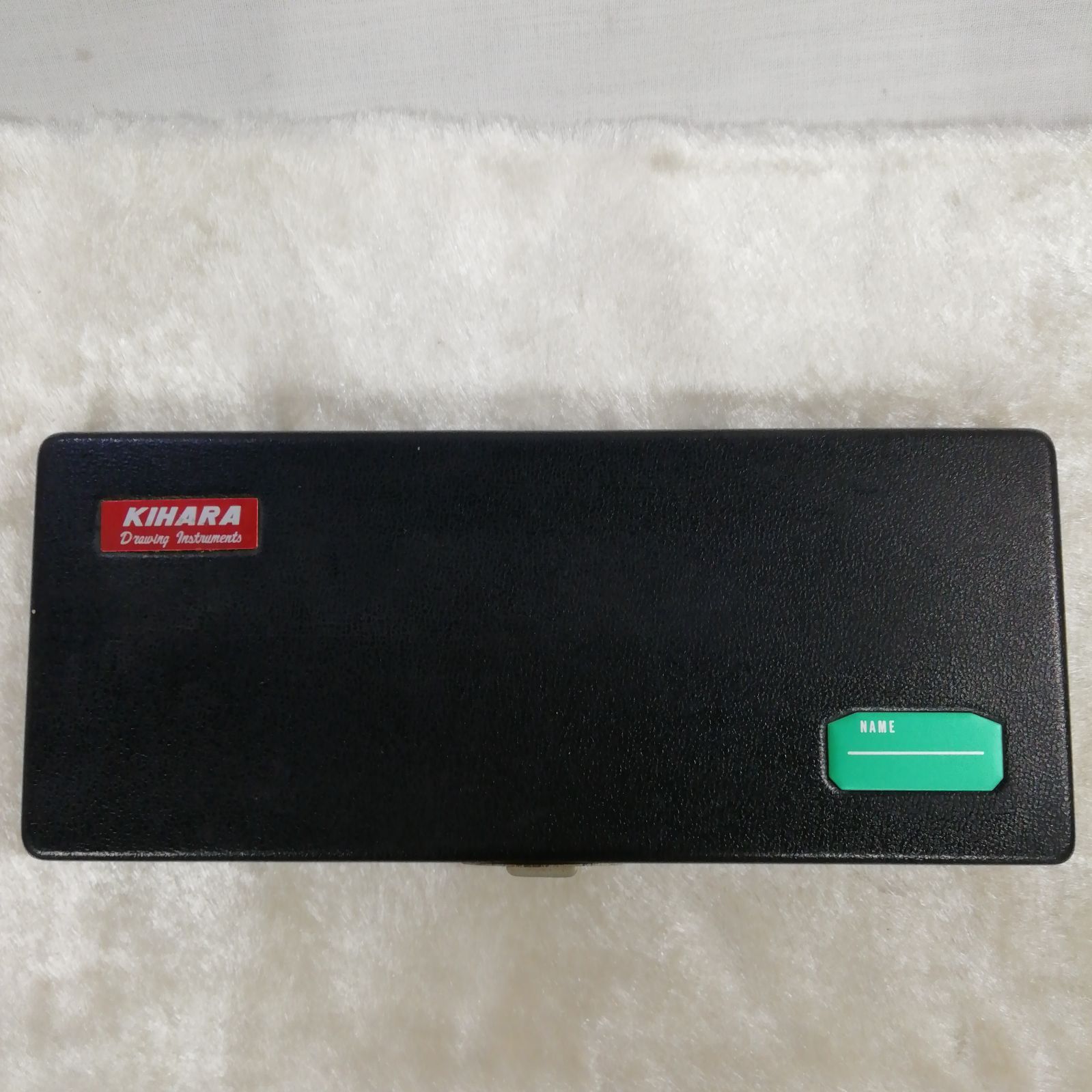 KIHARA 製図用コンパスセット、レタリングテンプレート 長期保管 中古