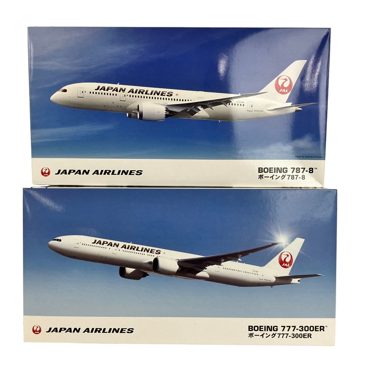 Hasegawa 10717 / 10719 ボーイング 777-300ER / 787-8 2台