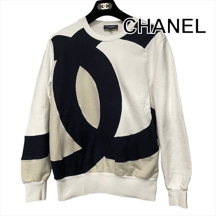 良品 CHANEL シャネル ココマーク スウェット トレーナー 長袖