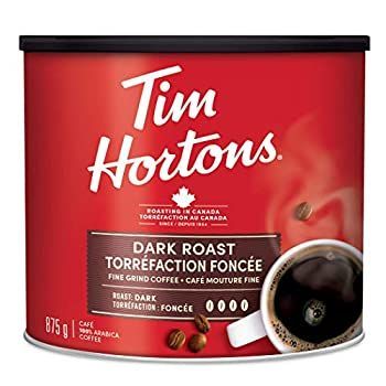 Tim Hortonの100?% Arabicaダークロースト、グラウンドコーヒー、875?g / 30.86オンス