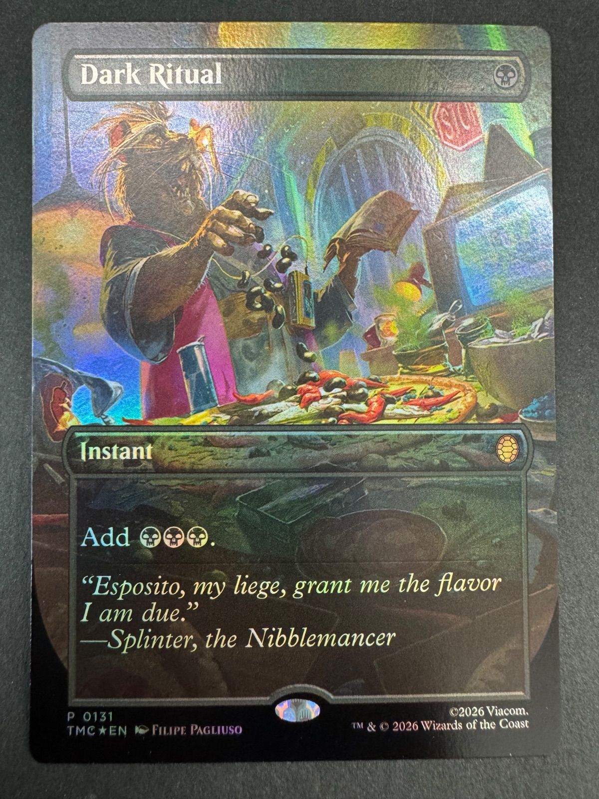 赤字超特価，新作 MTG 暗黒の儀式 英語 foil TMC ミュータント