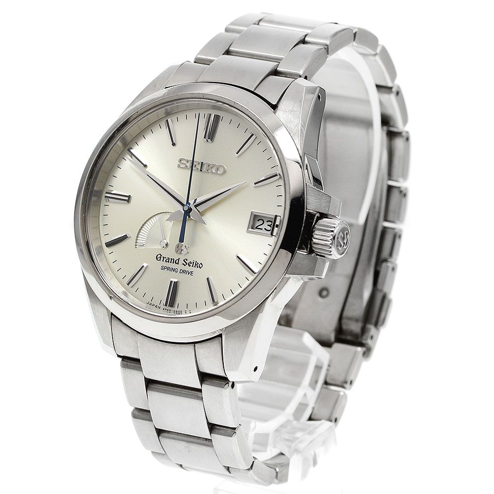 セイコー SEIKO SBGA079/9R65-0BG0 グランドセイコー パワーリザーブ デイト スプリングドライブ メンズ 箱・保証書付き_947259 セイコー SEIKO SBGA079/9R65-0BG0 グランドセイコー パワーリザーブ