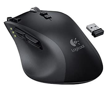 中古】LOGICOOL ワイヤレスレーザーマウス 充電式 高性能レーザー