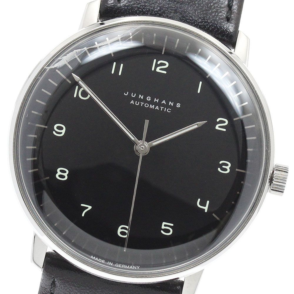 訳あり ユンハンス JUNGHANS 027/3400.00 マックスビル 自動巻き 
