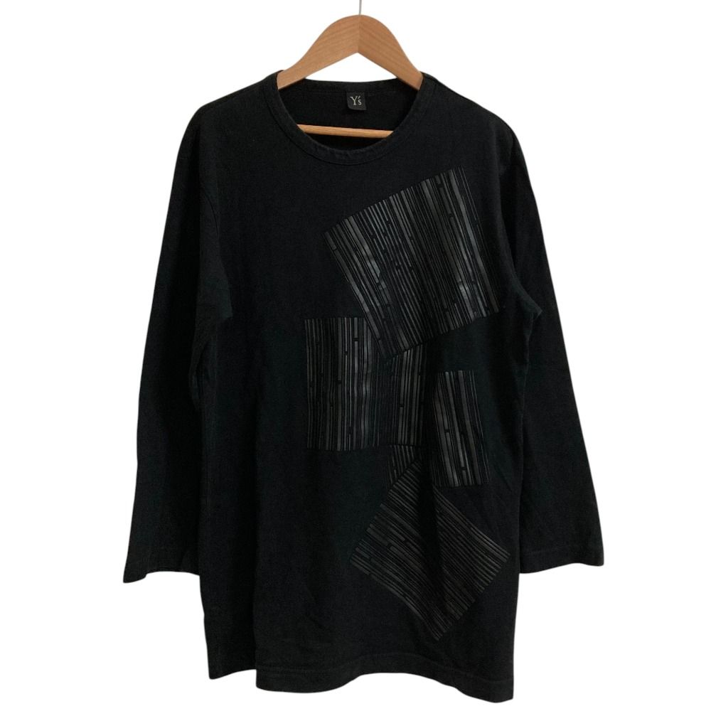 良品 Y's Yohji Yamamoto ヨウジヤマモト クルーネックロング 良品 Y's Yohji Yamamoto ヨウジヤマモト クルーネックロング