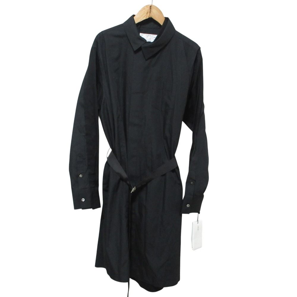 美品 25年商品 sacai サカイ Poplin Dress 長袖 シャツ ワンピース 25 