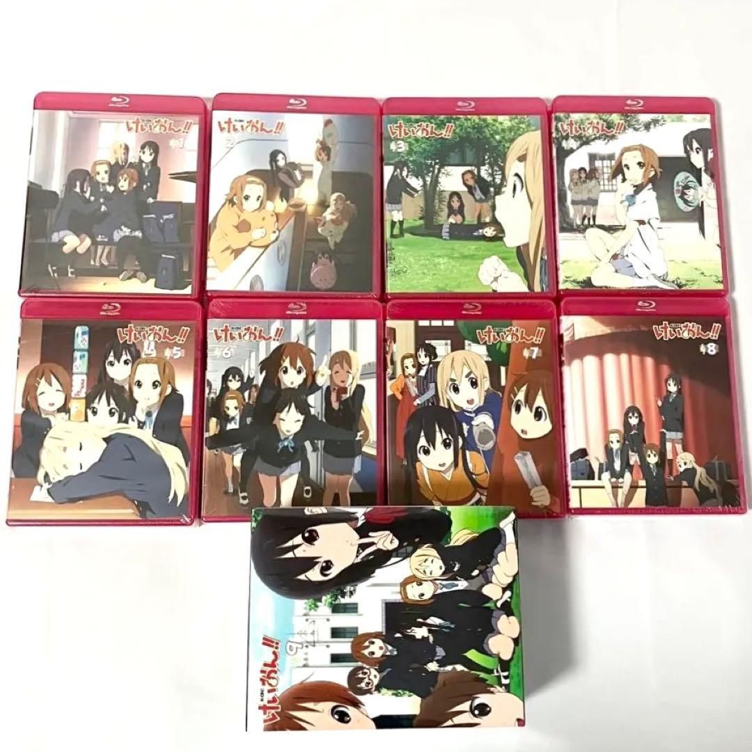 新品】 Blu-ray けいおん!! 第2期 全9巻セット 初回限定生産版 アニメ