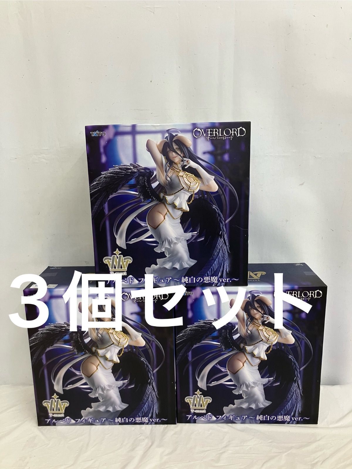 未開封 OVERVORD オーバーロード T-most アルベド 純白の悪魔ver