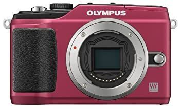 カメラ OLYMPUS ミラーレス一眼 本体 レッド