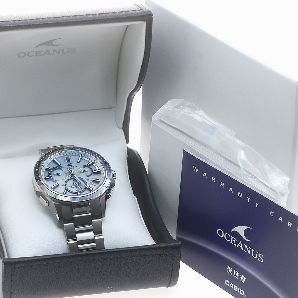 カシオ CASIO OCW-G1100C-7AJF オシアナス GPSハイブリッド カシオ CASIO OCW-G1100C-7AJF オシアナス GPSハイブリッド