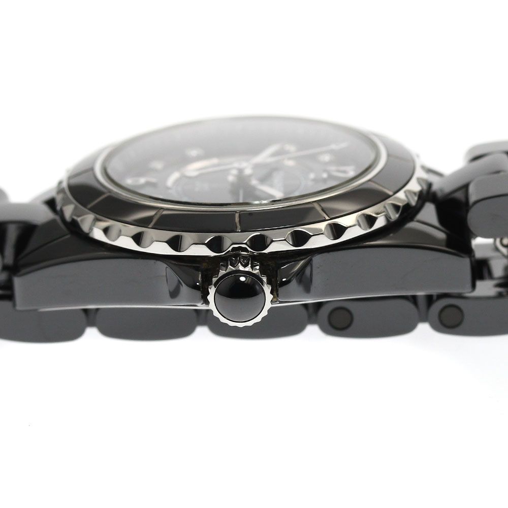 ジャンク シャネル CHANEL H2569 J12 8Pダイヤモンド クォーツ レディース 保証書付き_764208【ev15】 シャネル CHANEL H2569 J12 8Pダイヤモンド クォーツ レディース 良品