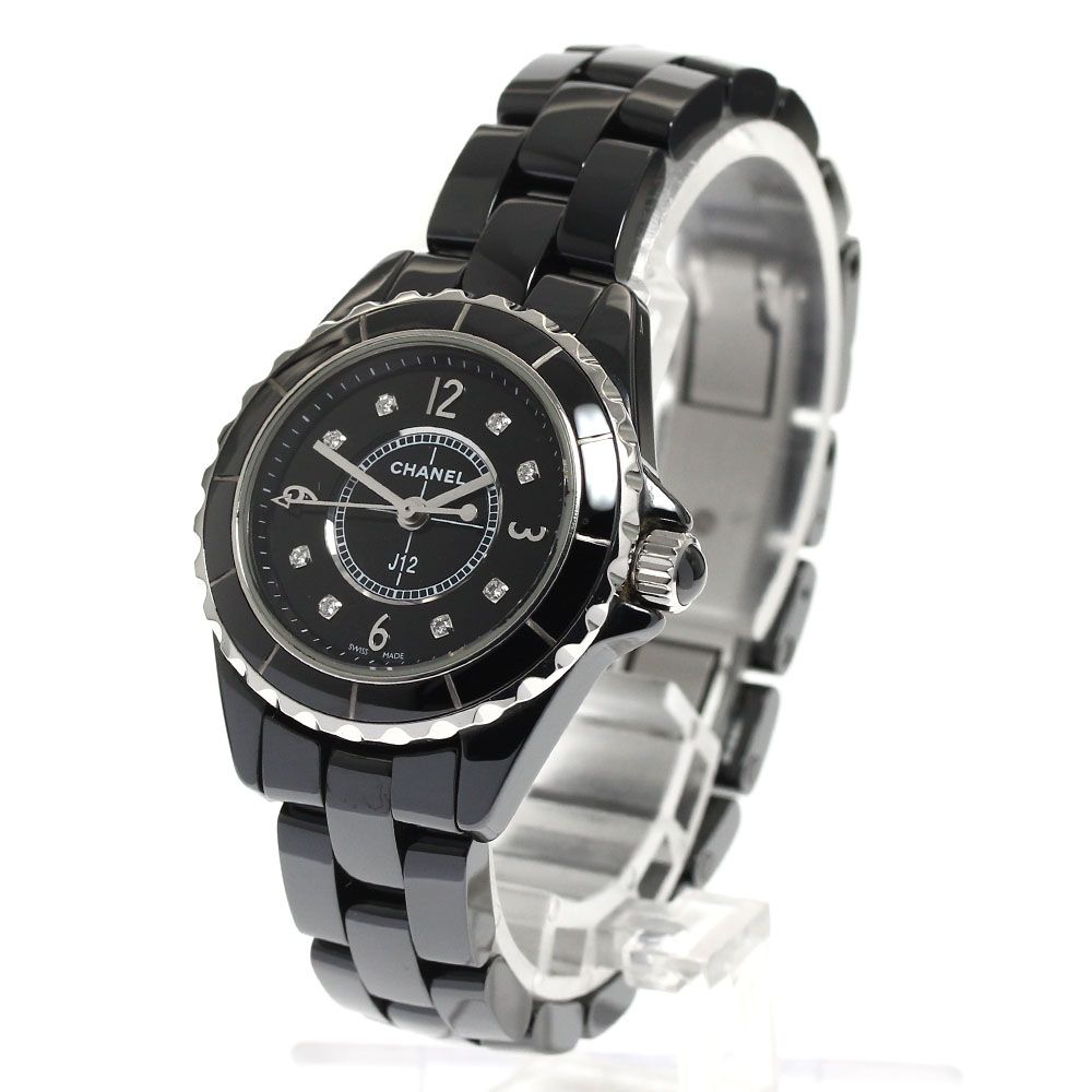 シャネル CHANEL H2569 J12 8Pダイヤモンド クォーツ レディース 良品 保証書付き_893522 シャネル CHANEL H2569 J12 8Pダイヤモンド クォーツ レディース 良品