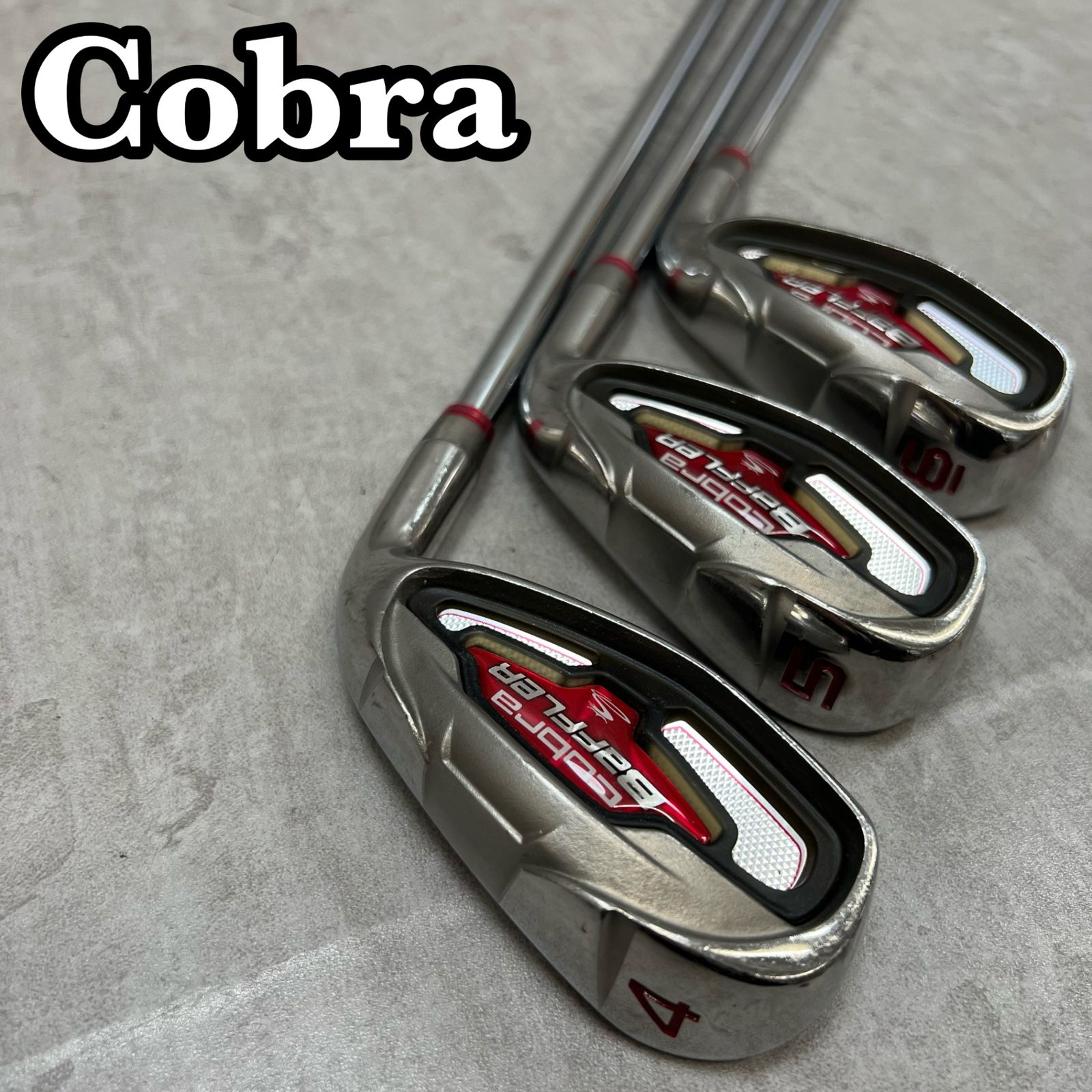 Cobra コブラ Baffler メンズゴルフ 4番アイアン 5番アイアン 6番 