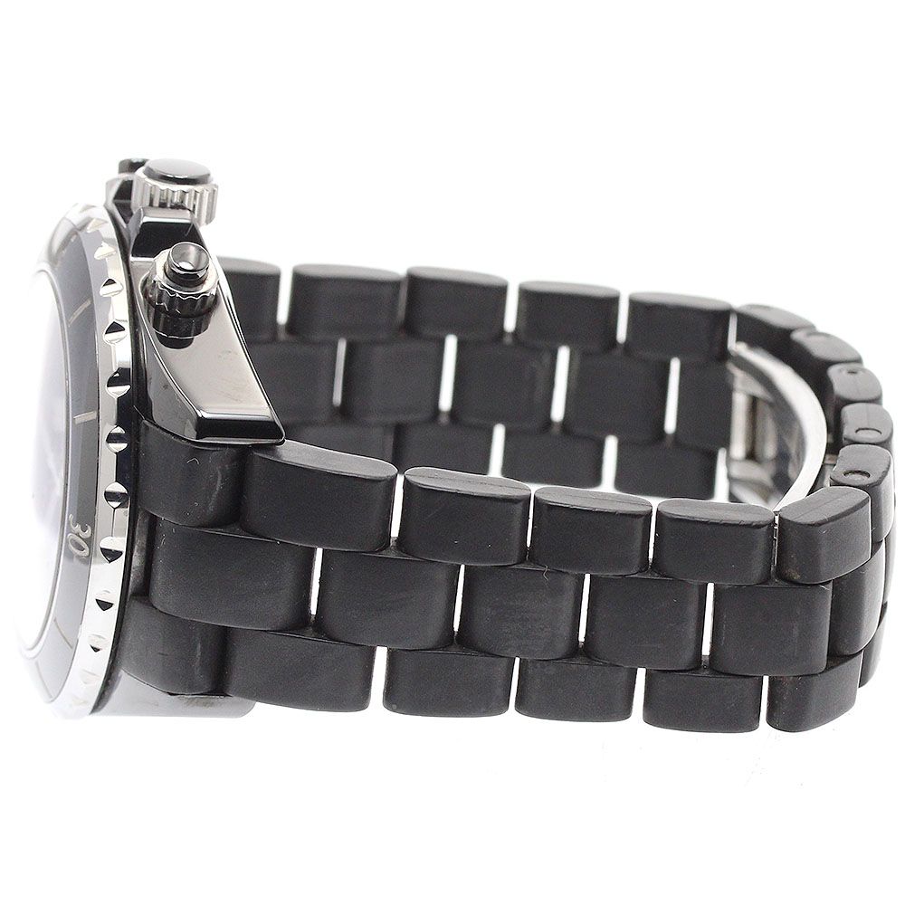 シャネル CHANEL H0939 J12 黒セラミック クロノグラフ 自動巻き