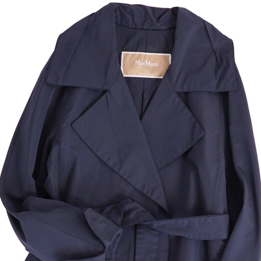 美品 マックスマーラ Max Mara CITY コート トレンチコート 美品 マックスマーラ Max Mara CITY コート トレンチコート