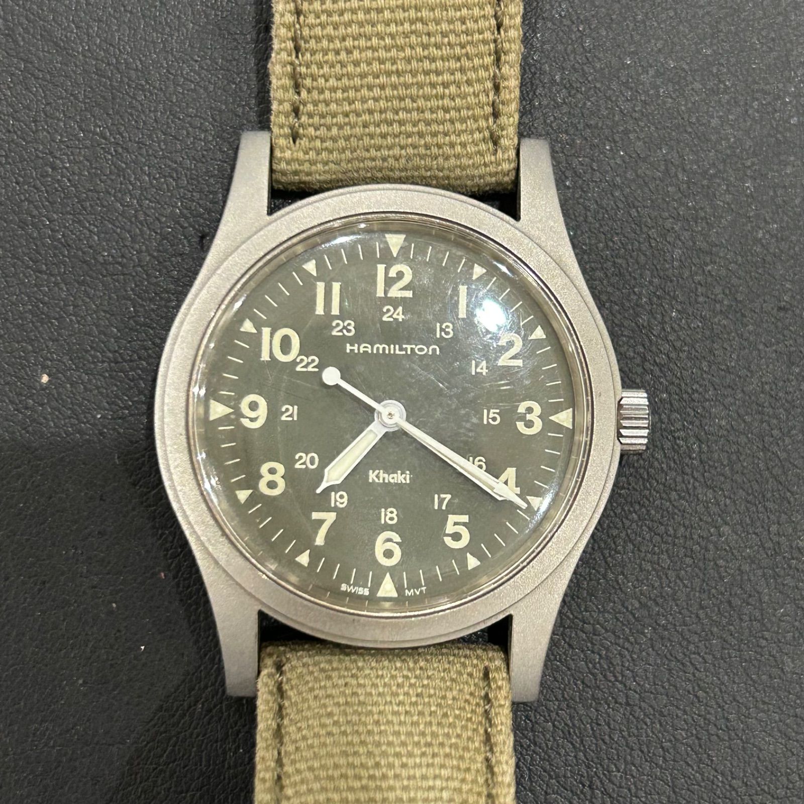 可動品】ハミルトン HAMILTON 9415Aカーキ 手巻きボーイズ - メルカリ