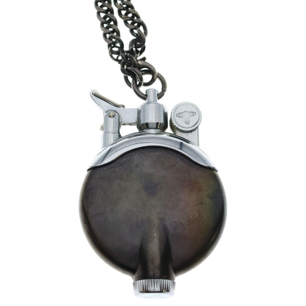 Vivienne Westwood ライターネックレス　ガンメタル Vivienne Westwood ライター ネックレス シルバー ライターチェーン