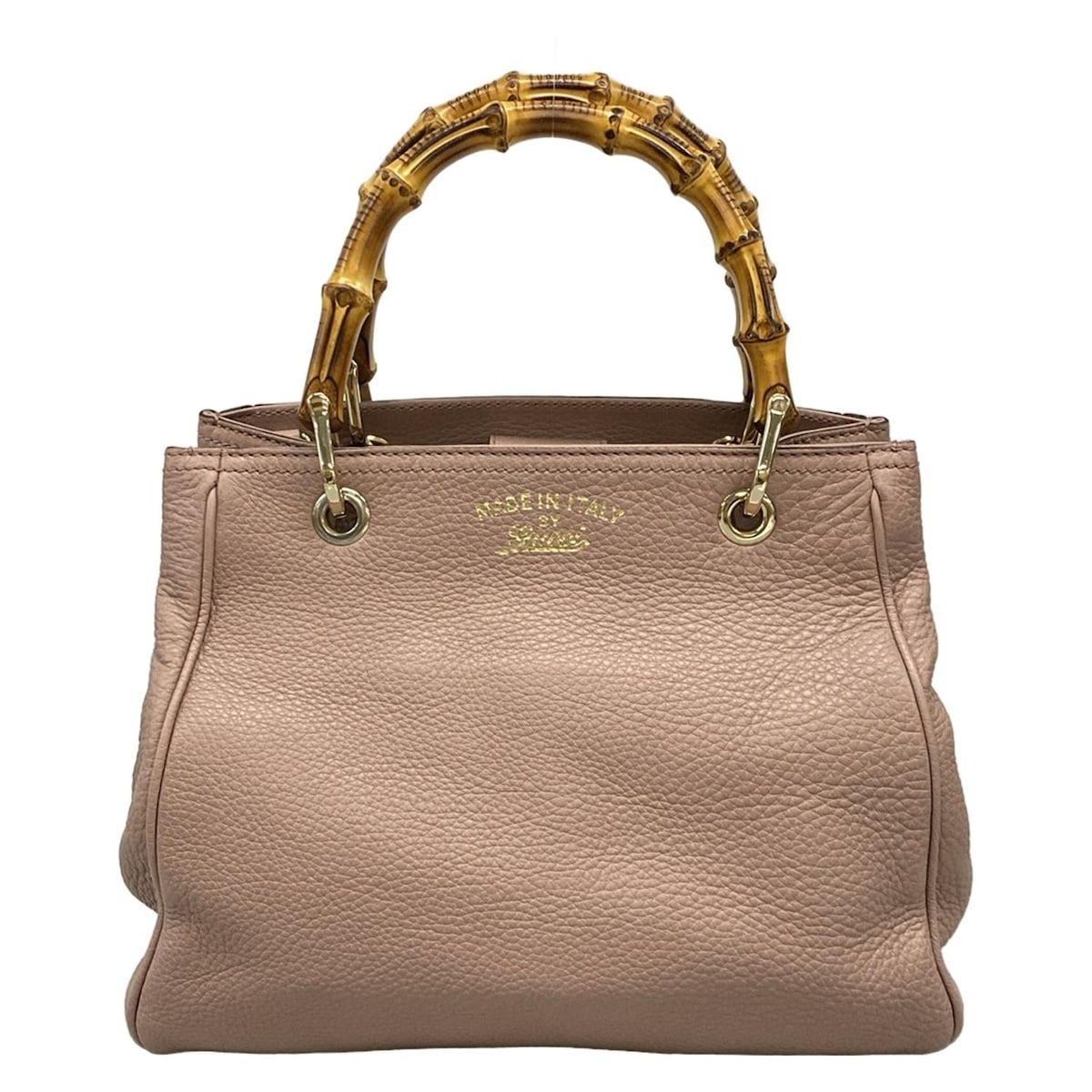 GUCCI ハンドバッグ トートバッグ ベージュ/ブラウン 保存袋付き お 