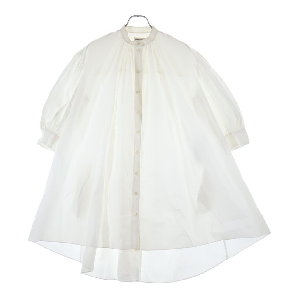 Alexander McQueen (アレキサンダーマックイーン) ノーカラー コットン