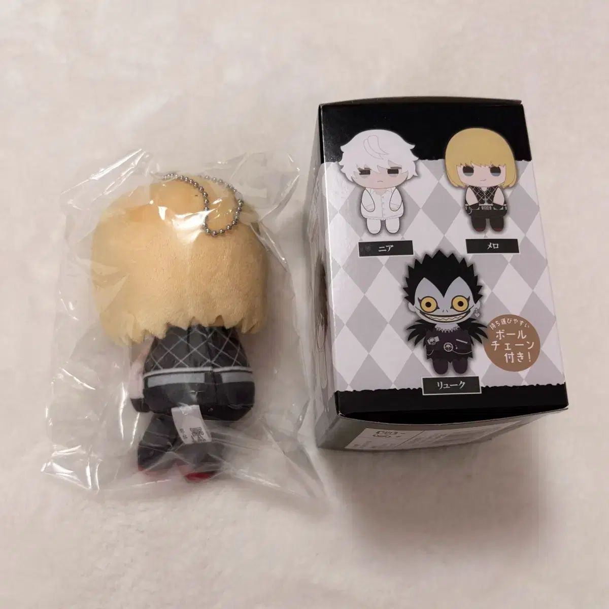 未開封 DEATH NOTE(デスノート) おすわり クラブ ぬいぐるみ 