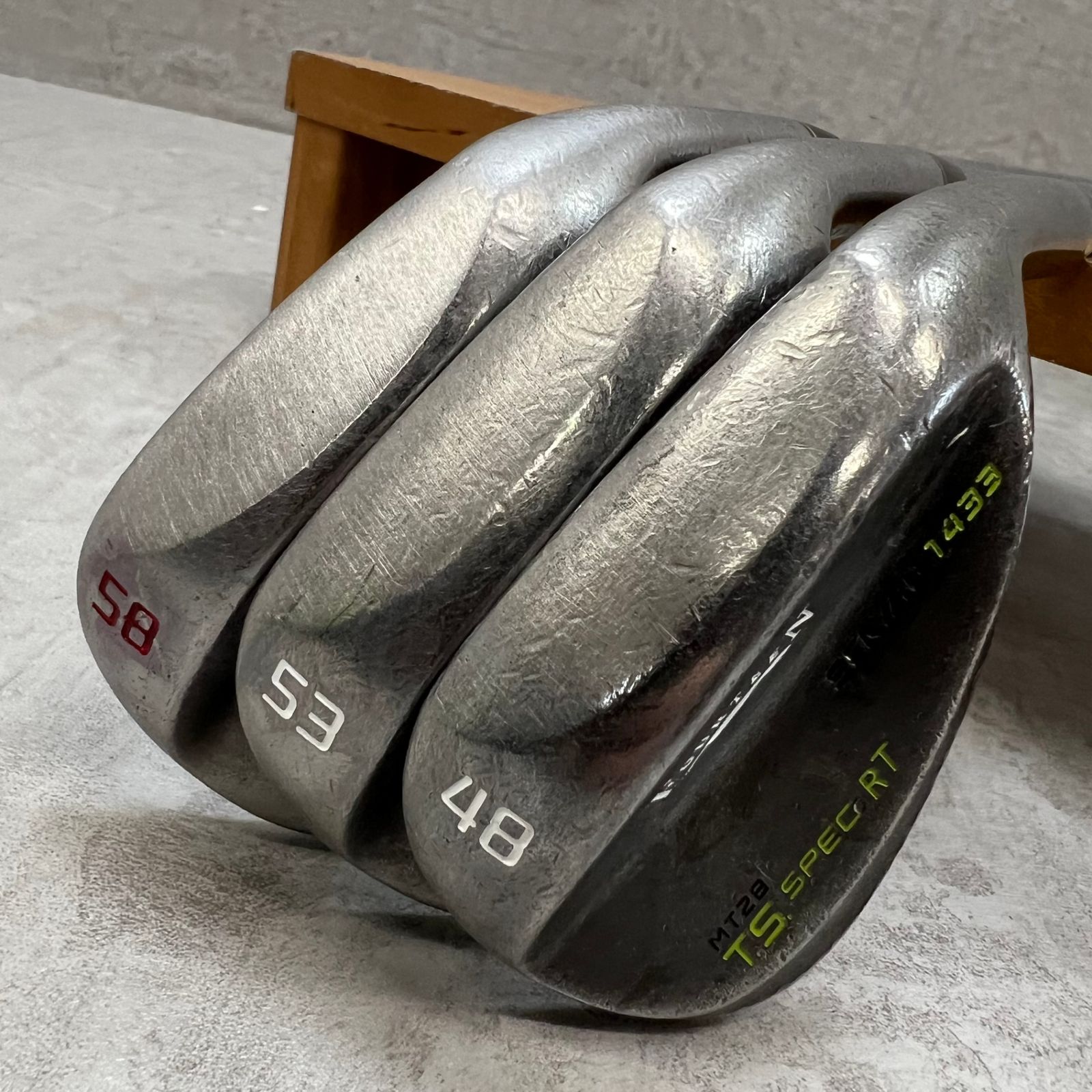 2000本限定品　FOURTEEN　フォーティーン　MT28　T.S　SPEC　RT　メンズゴルフ　ウェッジ3本セット　PW　ピッチング　AW　アプローチ　SW　サンド　48、53、58°　S　右利き用 2000本限定品 FOURTEEN フォーティーン MT28 T.S SPEC RT メンズゴルフ