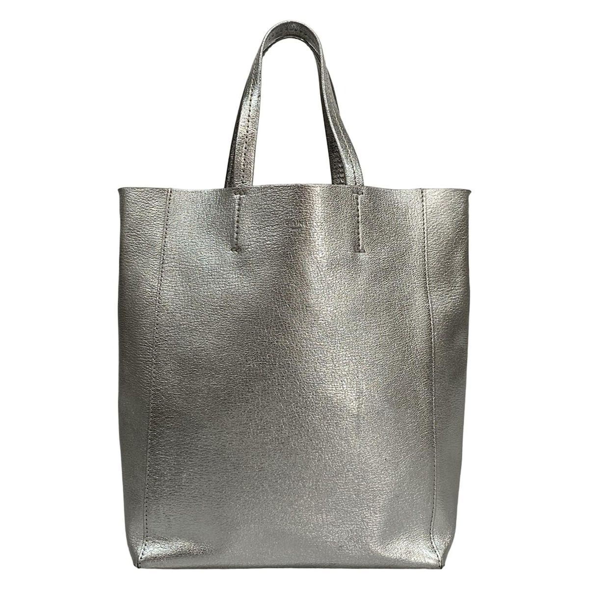 美品 CELINE バーティカル カバ スモール トートバッグ セリーヌ 