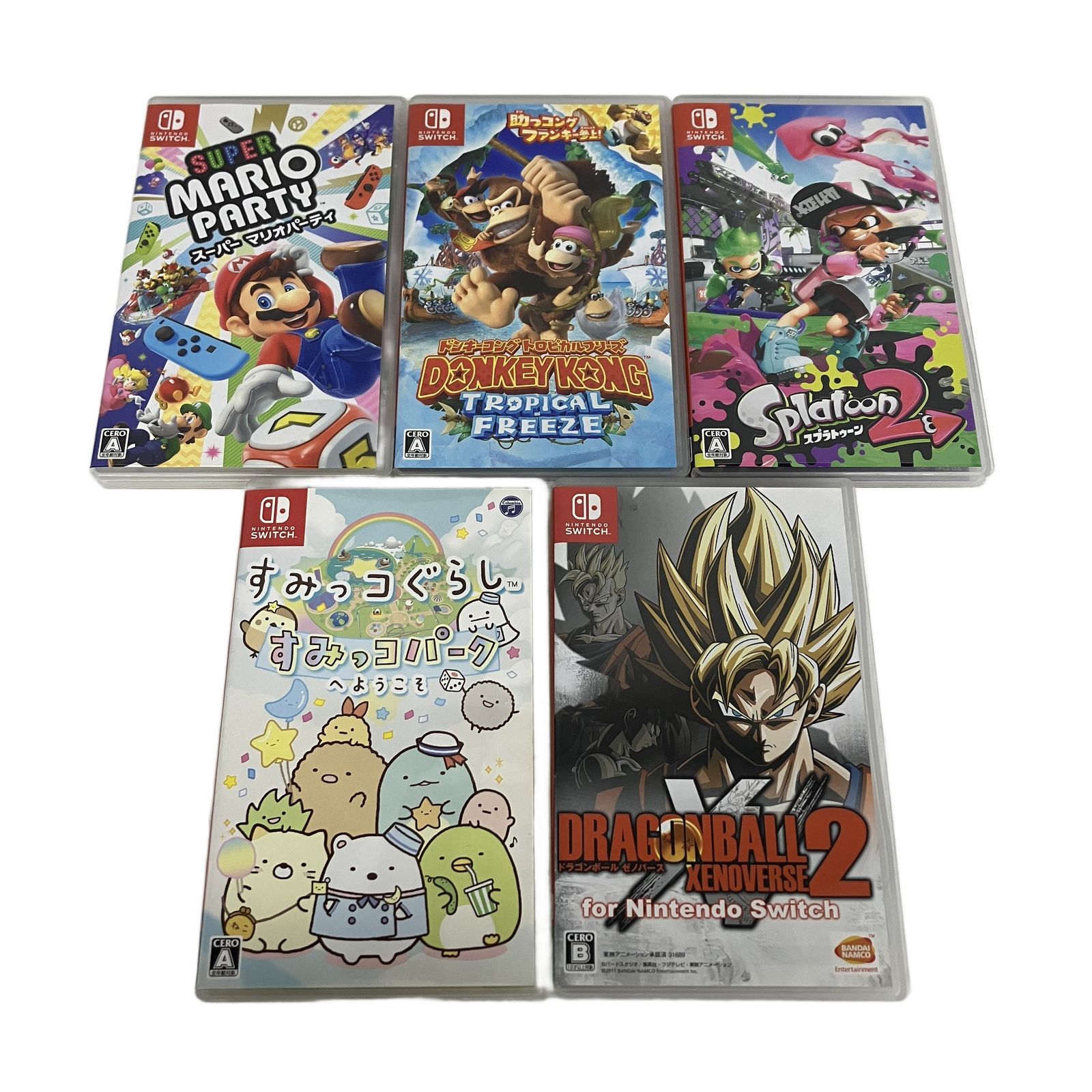 SALE，最新作】 Nintendo Switch ソフト 5点 おまとめ あつ森 マリオ 