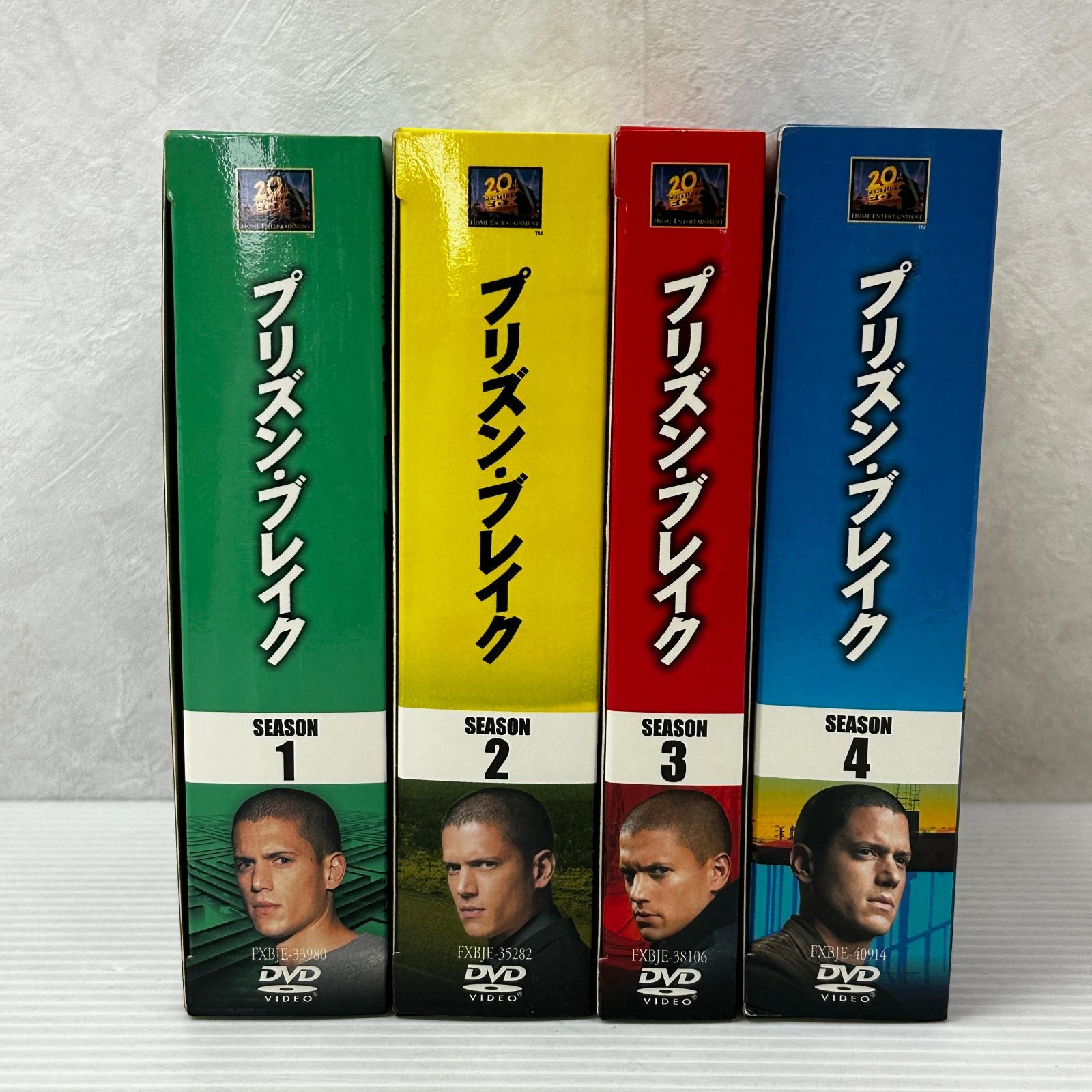 DVD] プリズン・ブレイク コンパクトBOX シーズン1～4 セット 中古品 