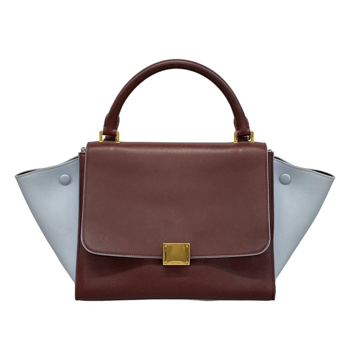 CELINE(セリーヌ) ハンドバッグ トラペーズスモール ボルドー