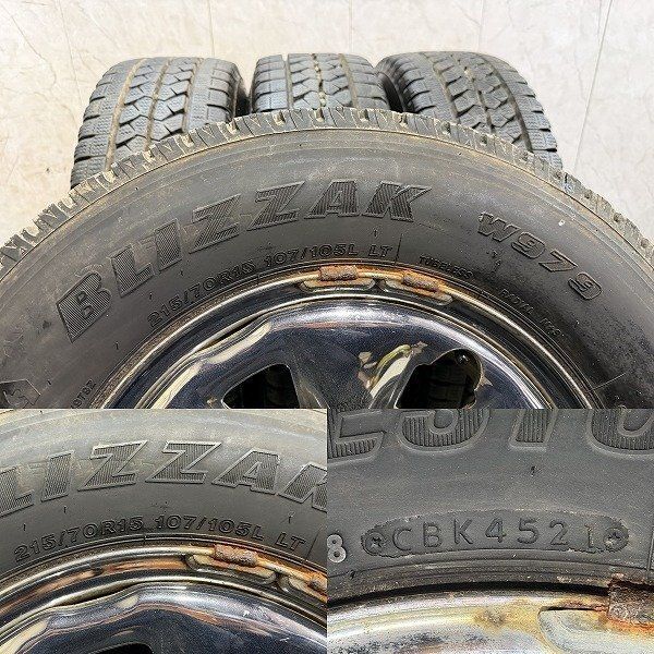 BS W979 215/70R15 107/105L LT】スタッドレス【トヨタ 100系 BS W979 215/70R15 107/105L LT】スタッドレス【トヨタ 100系
