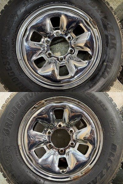 BS W979 215/70R15 107/105L LT】スタッドレス【トヨタ 100系