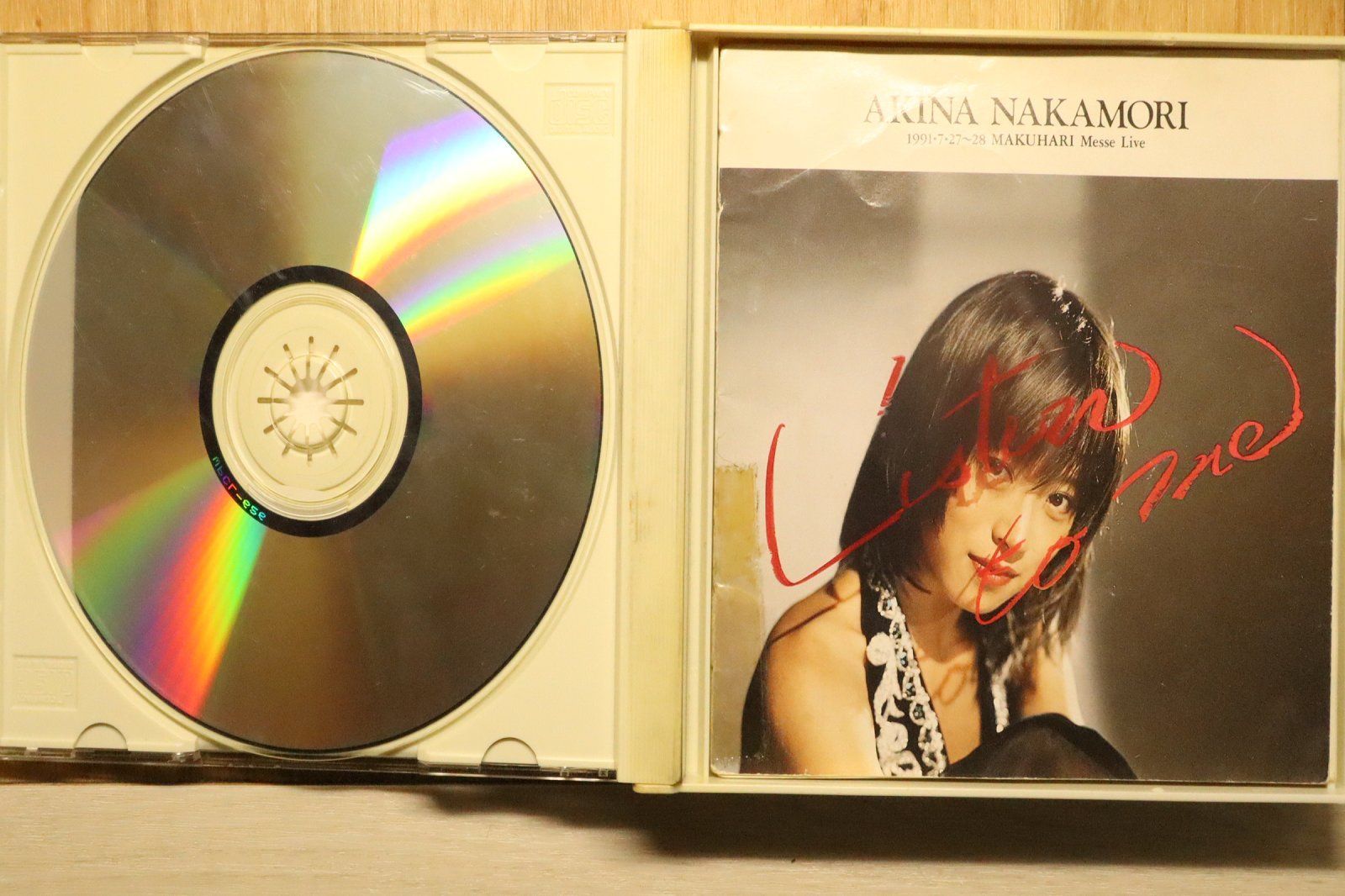 中古CD☆中森明菜/Akina Nakamori□ Listen to Me -1991.7.27-28 幕張