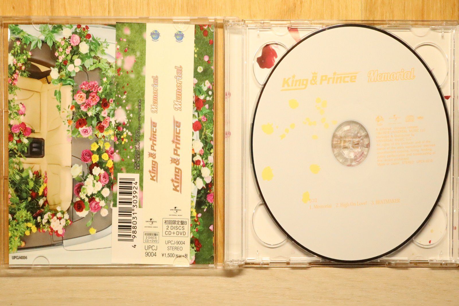 国内盤CD☆キングアンドプリンス/King & Prince□ Memorial(初回限定盤
