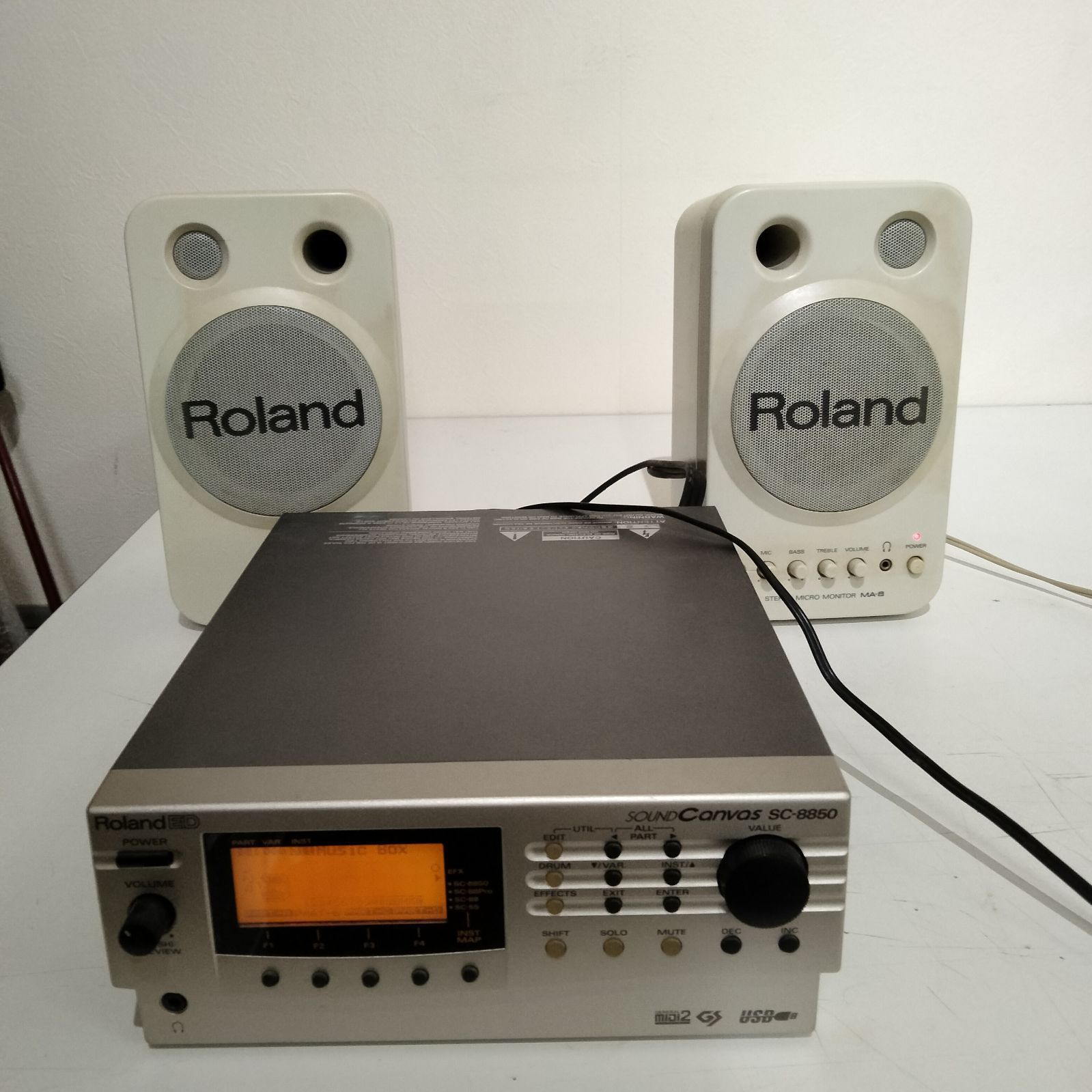 N-6980] Roland SC-8850 SOUND Canvas 1999年製 - メルカリ