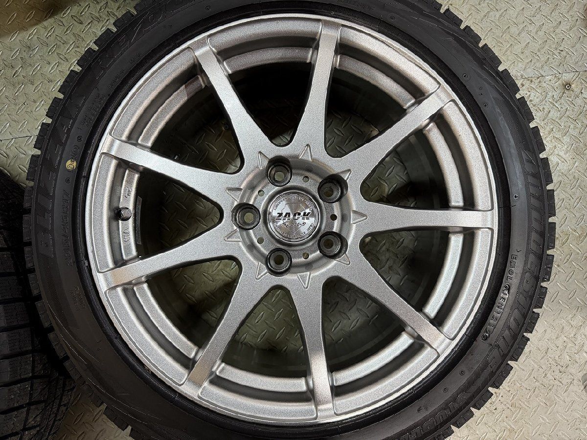 新品 BS REVO GZ 235/45R17 94Q スタッドレス【MONZA JAPAN ZACK Sport 