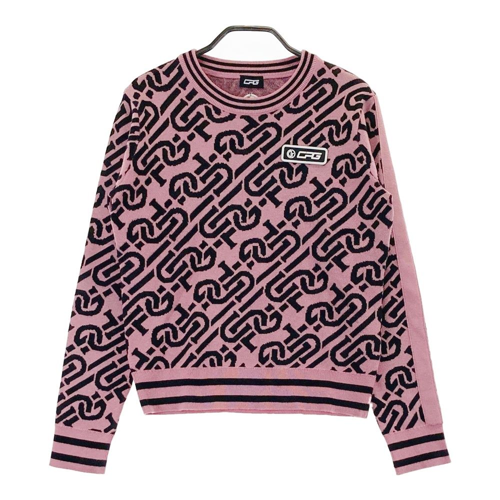 サイズ:3 CPG GOLF シーピージーゴルフ ; ニットセーター ロゴ サイズ:3 CPG GOLF シーピージーゴルフ ; ニットセーター ロゴ