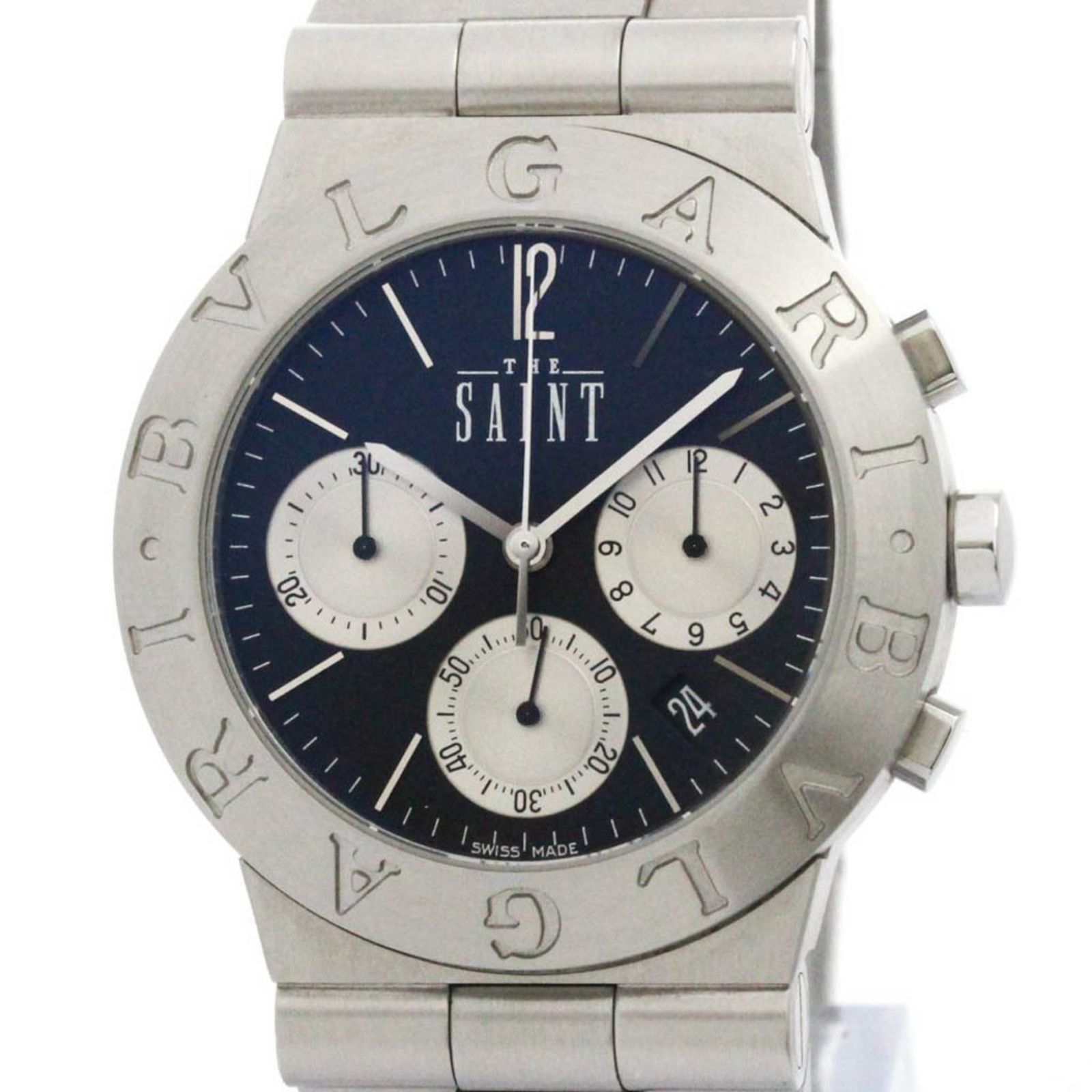 ブルガリ (BVLGARI) ディアゴノ スポーツ クロノグラフ THE SAINT 限定 