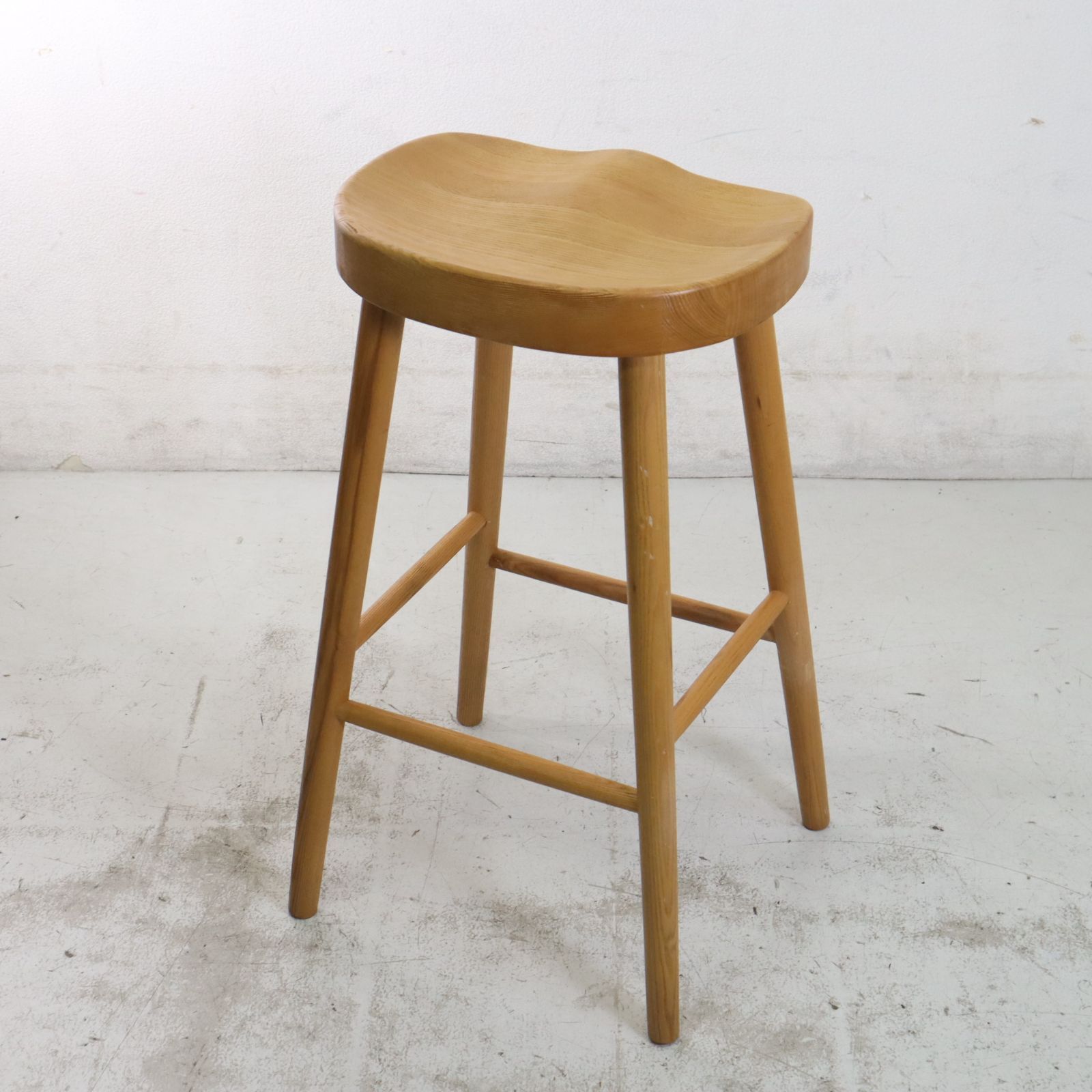 ZARA HOME ザラホーム アッシュウッド ハイスツール 高さ73cm