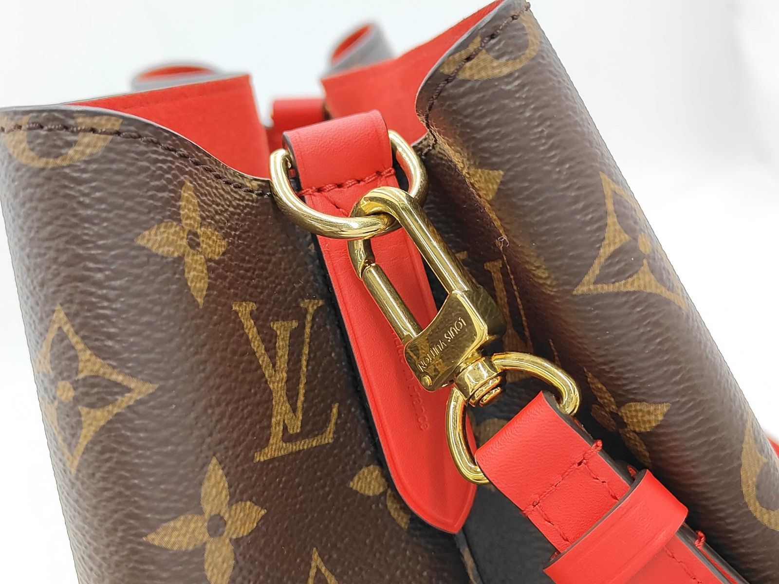 LOUIS VUITTON モノグラム ネオノエMM コクリコ バッグ - メルカリ