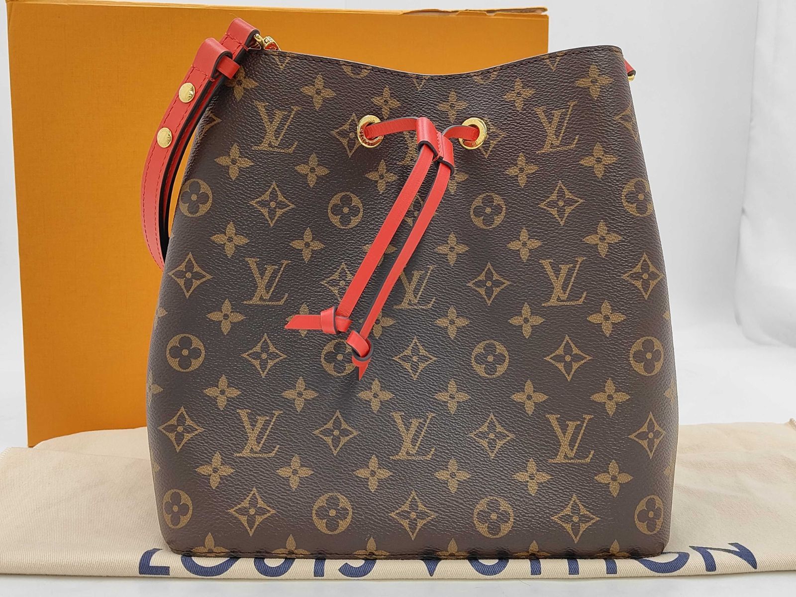 LOUIS VUITTON モノグラム ネオノエMM コクリコ バッグ - メルカリ