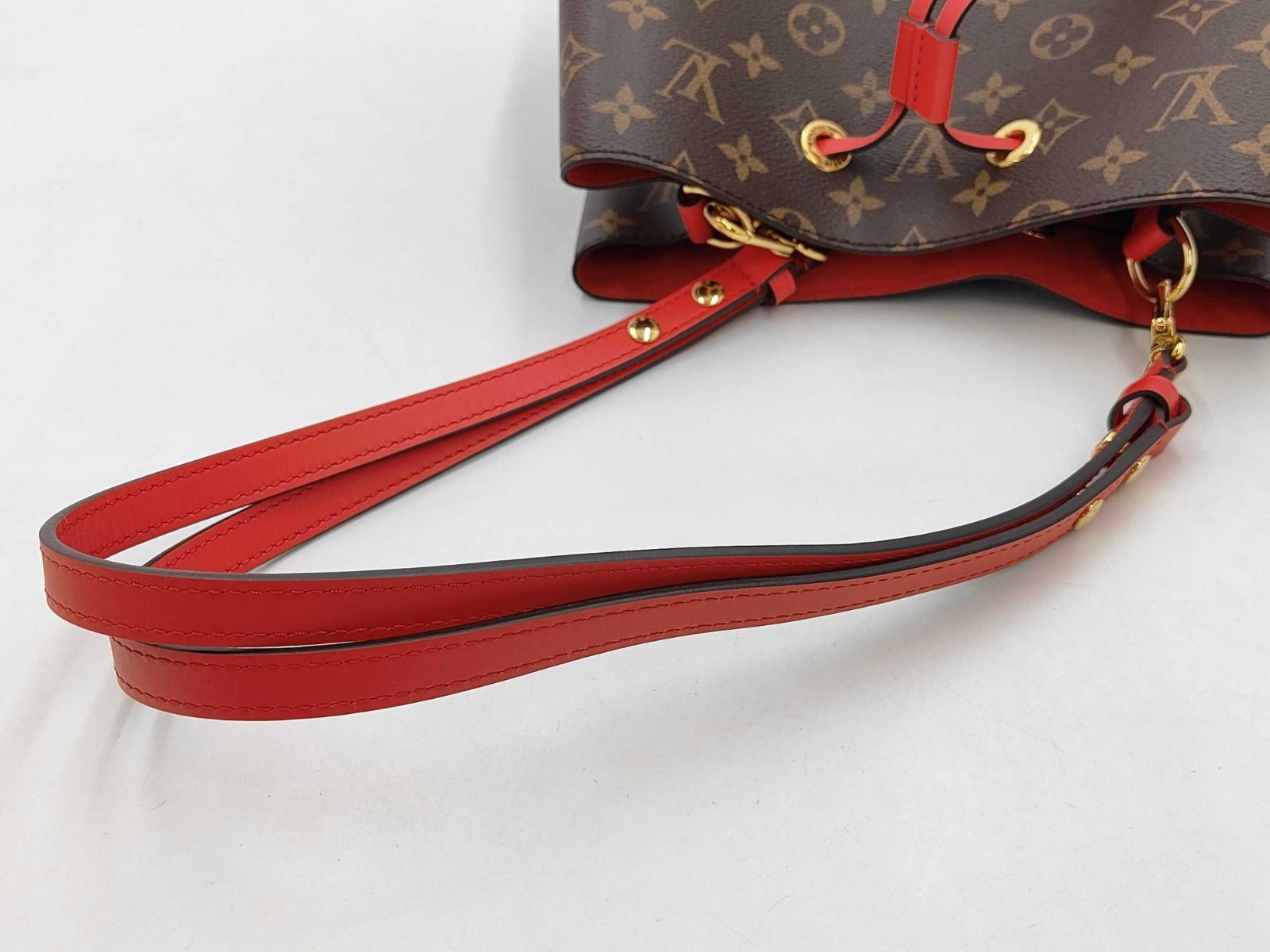 LOUIS VUITTON モノグラム ネオノエMM コクリコ バッグ - メルカリ